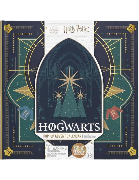 Calendario de Adviento Pop Up Harry Potter 24 Días Decoración