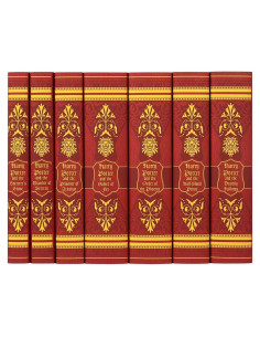 Conjunto de Libros Juniper Harry Potter Gryffindor 7 Volúmenes