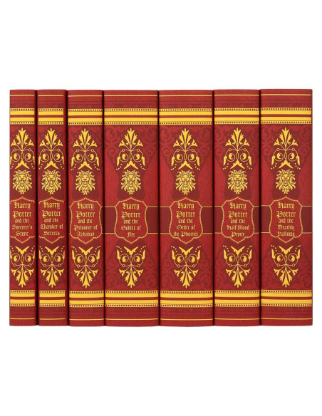 Conjunto de Libros Juniper Harry Potter Gryffindor 7 Volúmenes
