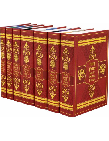 Conjunto de Libros Juniper Harry Potter Gryffindor 7 Volúmenes