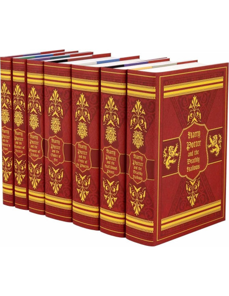 Conjunto de Libros Juniper Harry Potter Gryffindor 7 Volúmenes