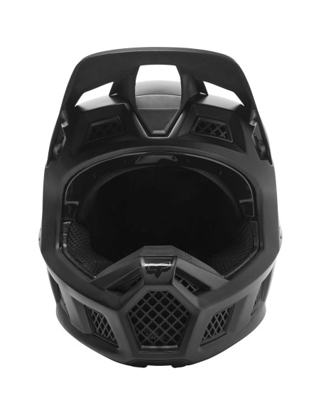 Casco de Motocross Fox Racing V3 RS, Negro Carbón, Pequeño