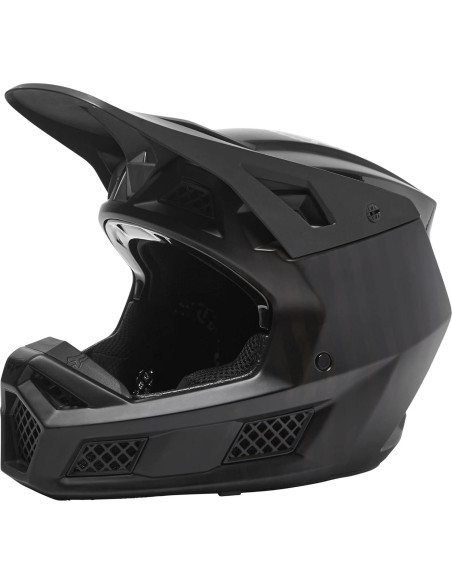 Casco de Motocross Fox Racing V3 RS, Negro Carbón, Pequeño