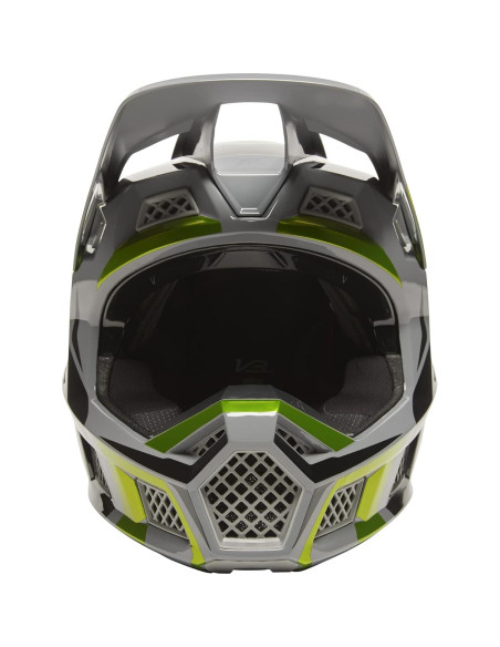Casco de Motocross Fox Racing V3 RS MIPS Amarillo Pequeño