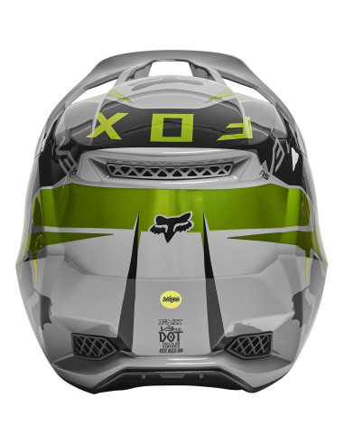 Casco de Motocross Fox Racing V3 RS MIPS Amarillo Pequeño