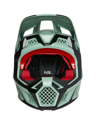 Casco de Motocross Fox Racing V3 RS DVIDE Jade Pequeño
