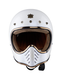 Casco de Moto Integral Royal H01 - Blanco Brillante - Unisex 2