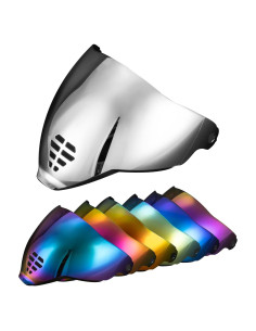 Visor PSLER IC-06 para Casco Icon Airflite Plata