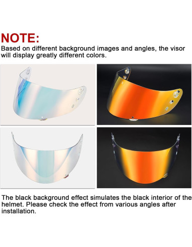 Visera de Casco PSLER Icon Airflite Ic-04 Ahumada UV