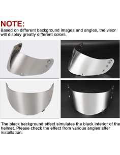 Visera de Casco PSLER Ic-04 Ahumada UV Reemplazo 2