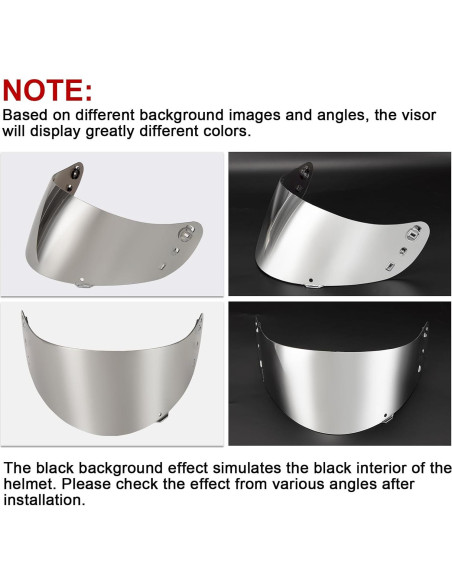 Visera de Casco PSLER Ic-04 Ahumada UV Reemplazo