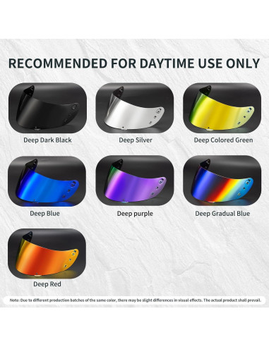 Visera de Casco PSLER Ic-04 Ahumada UV Reemplazo