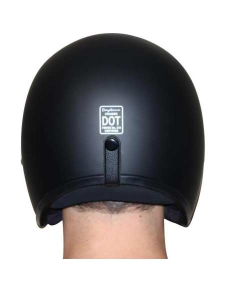 Casco Daytona Helmets Cruiser 3/4 Retro DOT Unisex