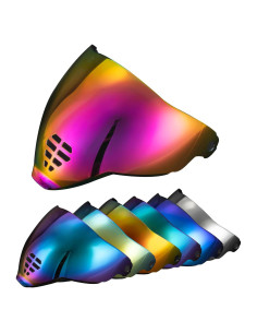 Visor PSLER IC-06 para Casco Icon Airflite Rojo