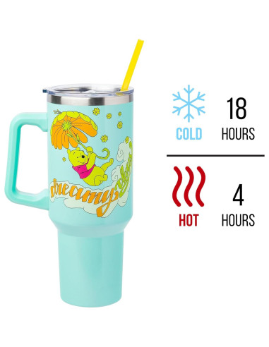 Vaso Acero Inoxidable Silver Buffalo Winnie Pooh 1.18L