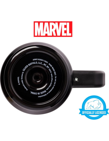 Vaso Acero Inoxidable Silver Buffalo Deadpool 1.18L con Asa