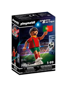 Playmobil 71127 Jugador de Fútbol Portugués con Balón