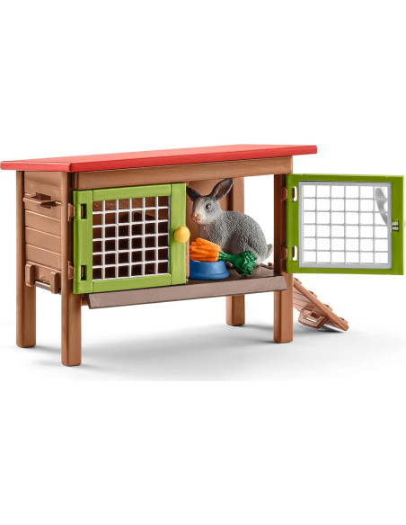 Set de Juego Schleich Casa de Conejos 9PC para Niños Set de Juego Schleich Casa de Conejos 9PC para Niños
