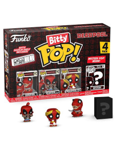 Funko Bitty POP! Deadpool Dinopool 4-Pack Coleccionable