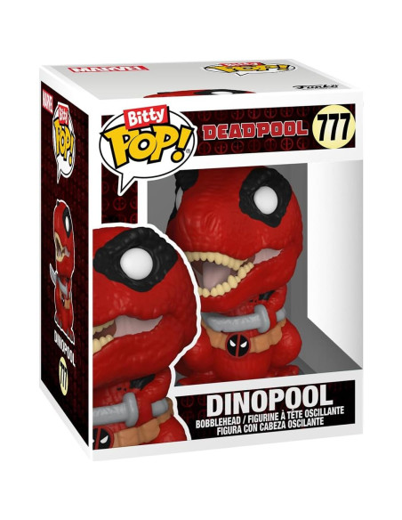 Funko Bitty POP! Deadpool Dinopool 4-Pack Coleccionable
