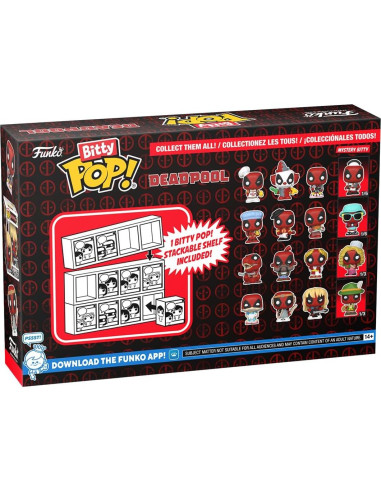 Funko Bitty POP! Deadpool Dinopool 4-Pack Coleccionable