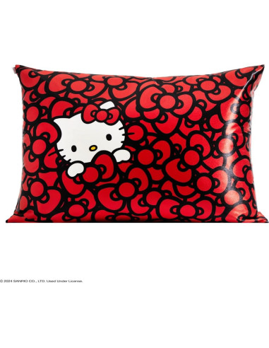 Funda de Almohada Kitsch Hello Kitty Satén 19x66 cm