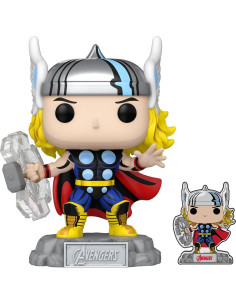 Funko Pop Thor + Pin Esmalte 60 Aniversario Marvel 2