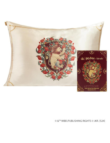 Funda de Sábana Satén Kitsch Harry Potter Gryffindor 66x48cm