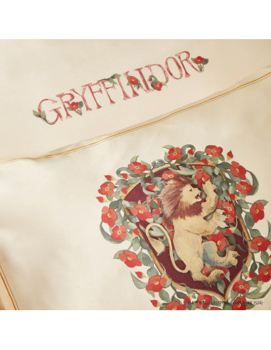 Funda de Sábana Satén Kitsch Harry Potter Gryffindor 66x48cm