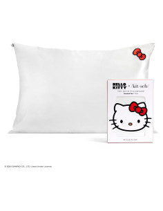 Funda de Almohada Kitsch x Hello Kitty - Satén Reina Marfil