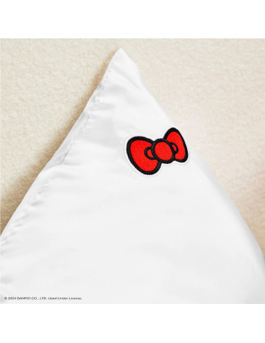 Funda de Almohada Kitsch x Hello Kitty - Satén Reina Marfil