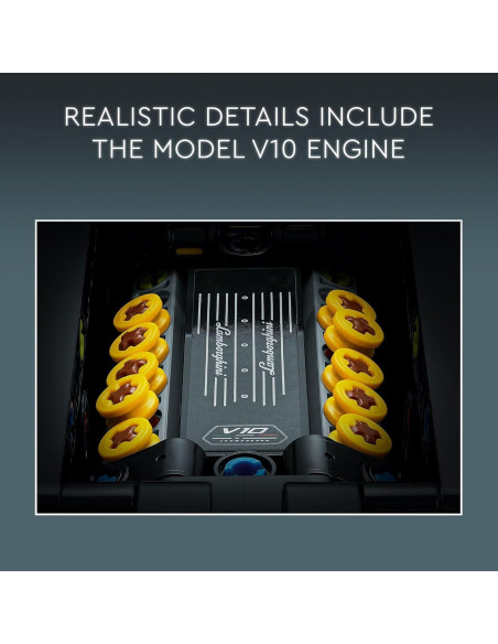 LEGO Technic Lamborghini Huracán Tecnica 806 Piezas Verde LEGO Technic Lamborghini Huracán Tecnica 806 Piezas Verde