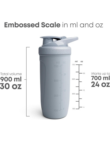 Botella Batido Smart Shake Gryffindor 900 ml Acero Inoxidable