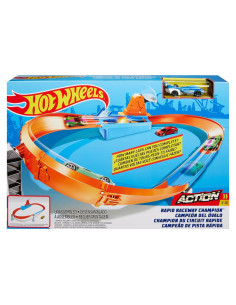 Pista de Autos Hot Wheels Campeón de Carrera Rápida 1:64