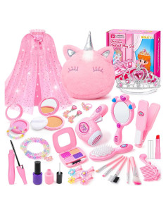 Kit de Maquillaje para Niñas BIBUTY 29 Piezas con Accesorios