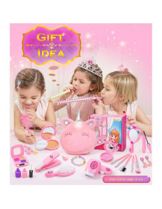 Kit de Maquillaje para Niñas BIBUTY 29 Piezas con Accesorios 2