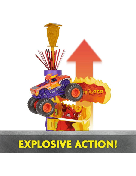 Monster Jam El Toro Loco Big Air Challenge 50.8 cm Juguete Monster Jam El Toro Loco Big Air Challenge 50.8 cm Juguete