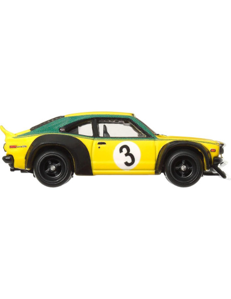 Hot Wheels Premium Mazda RX3 1:64 Die-Cast Real Riders Hot Wheels Premium Mazda RX3 1:64 Die-Cast Real Riders