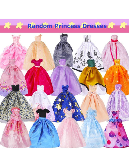 Conjunto Ropa para Muñecas E-TING 25 Piezas 11.5"