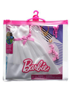 Conjunto de Ropa de Barbie Novia con Accesorios - Mattel 2