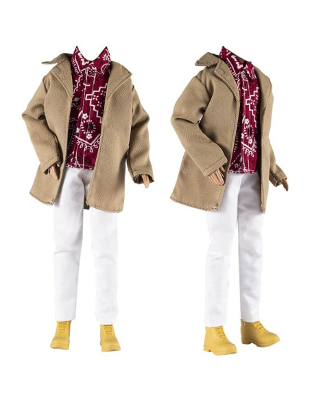 Conjunto de Ropa para Muñeca E-TING 5 Outfits + 5 Zapatos