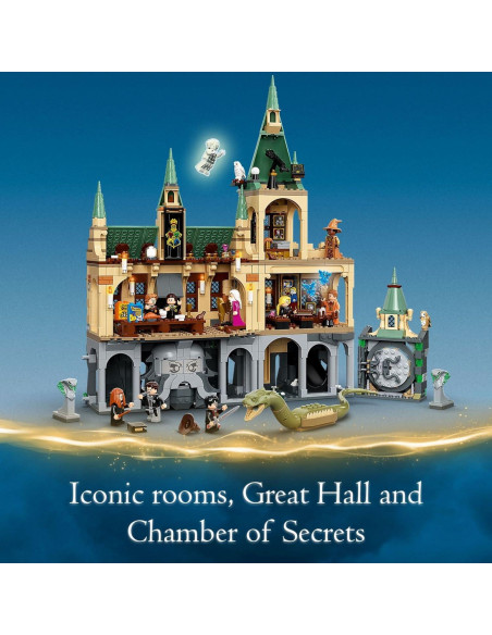 LEGO Harry Potter Cámara de Secretos 76389 con Minifiguras LEGO Harry Potter Cámara de Secretos 76389 con Minifiguras