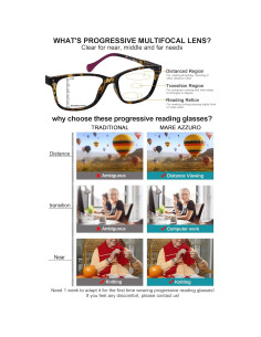 Gafas de Lectura Progresivas MARE AZZURO Mujeres 3.5x Bloqueo Azul 2