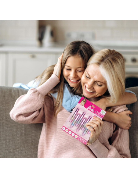 Set de Brillo Labial Townley Girl Barbie 7 Piezas 6,23 ml