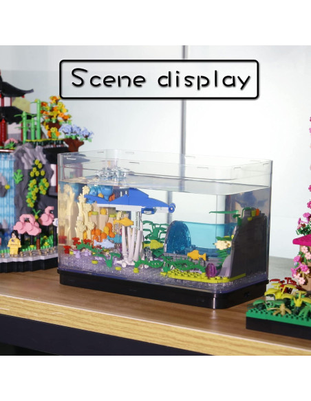 Bloques de Construcción Acuario Bibilock 517PCS Creativo