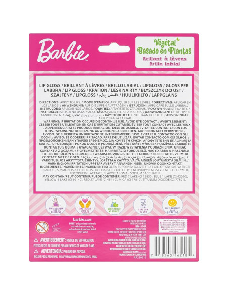 Set de Brillo Labial Townley Girl Barbie 7 Piezas 6,23 ml