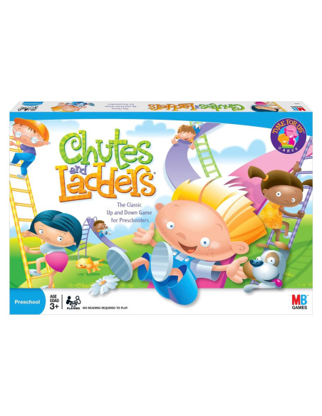 Juego de Mesa Chutes and Ladders Hasbro | 2-4 Jugadores | 3+ Años Juego de Mesa Chutes and Ladders Hasbro | 2-4 Jugadores | 3+ Años