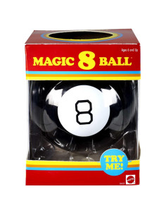 Bola Mágica 8 Mattel Retro Juguete Adivinación 11.43 cm