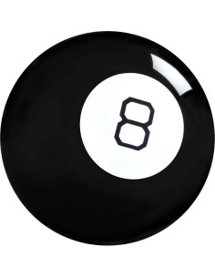 Bola Mágica 8 Mattel Retro Juguete Adivinación 11.43 cm 2