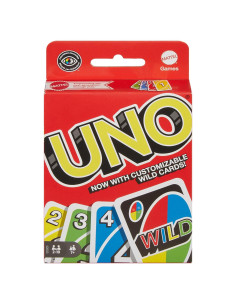 Juego de Cartas UNO Mattel 108 cartas para 10 jugadores